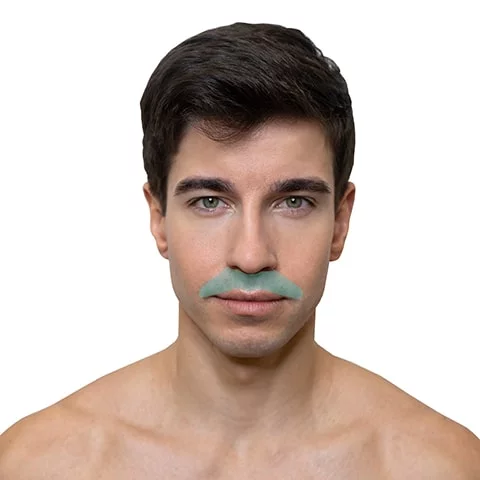 Лазерная эпиляция верхней губы (усов) для мужчин